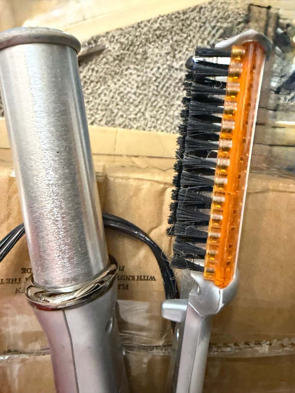 InStyler Rotating Hot Iron Hair Styling Tool Silver